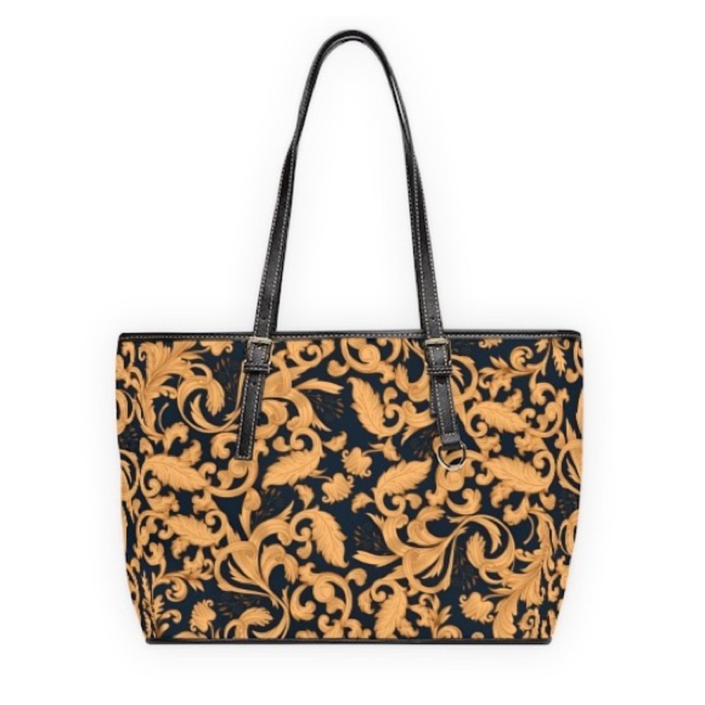 Leather Shoulder Bag 16”x10”